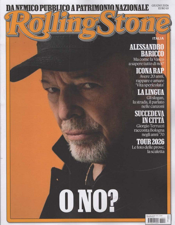 ROLLING STONE ITALIA - VASCO ROSSI - GIUGNO 2026