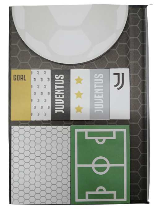 MEMO STICKERS NOTES NOTEBOOK JUVENTUS