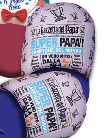 PANTOFOLONI - SUPER PAPA' CAMPIONE DEL MONDO