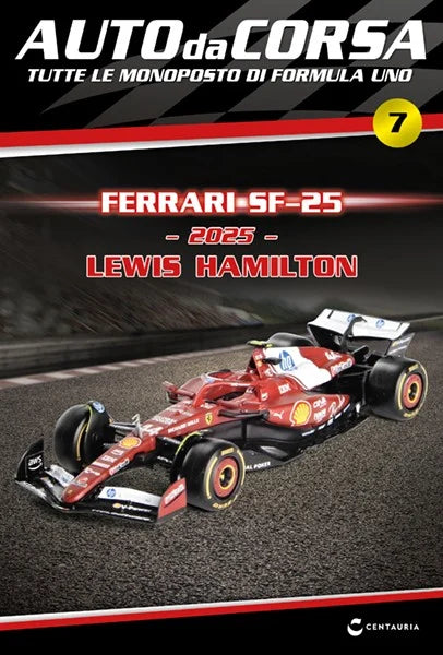 AUTO DA CORSA VOL.7 - FERRARI SF-25 - 2025 LEWIS HAMILTON - SCALA 1:43