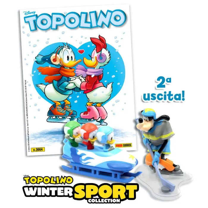 Topolino 3664 con Statuine Sport Invernali - Uscita 2