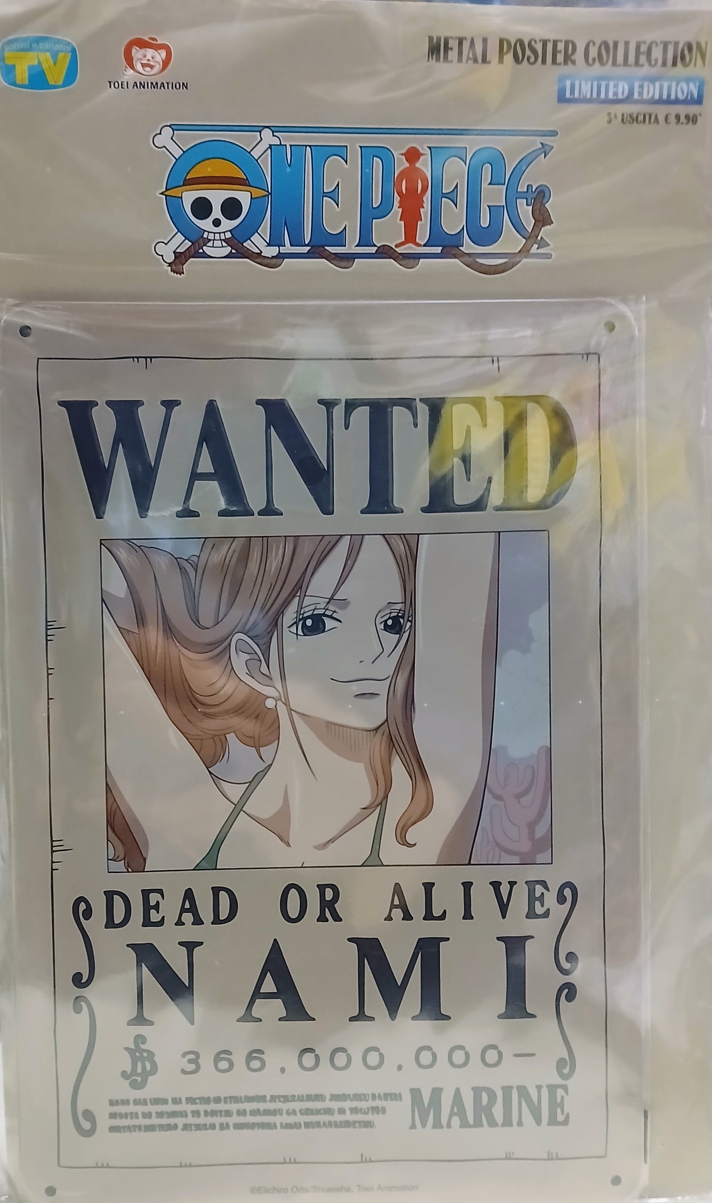 METAL POSTER COLLECTION ONE PIECE VOL.3 - NAMI