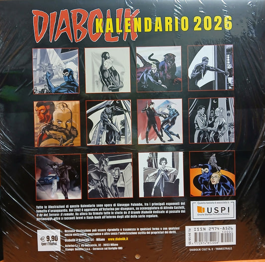 DIABOLIK CULT N.2 + KALENDARIO 2026