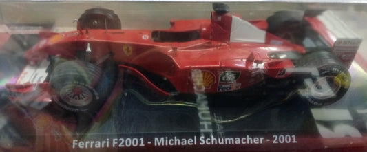 LE GRANDI FERRARI F1 VOL. 73 - F2001 - 2001 - MICHAEL SCHUMACHER - scala 1:24