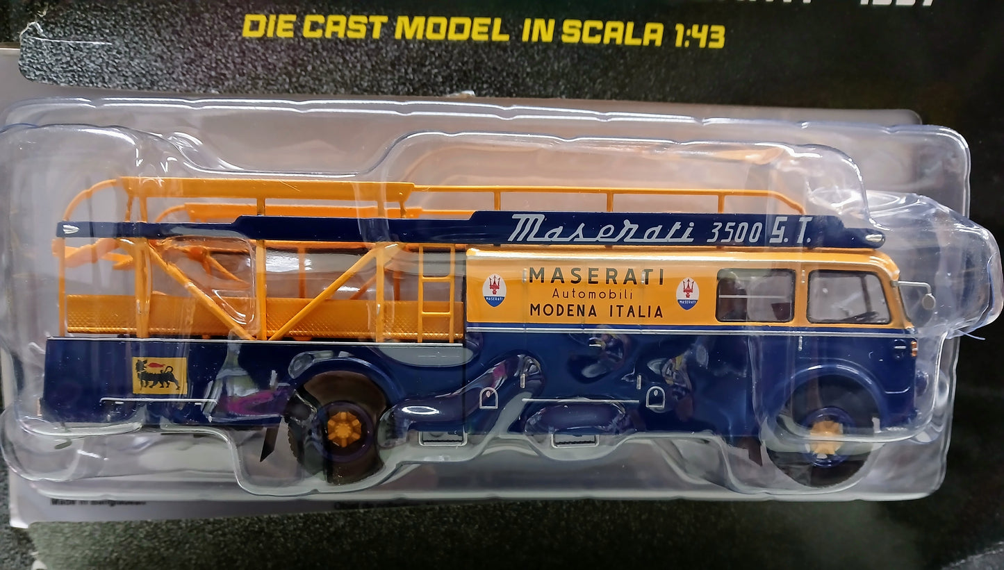 Racing Car Transporters VOL.3 - MERCEDES BENZ ACTROS WILLIAMS MARTINI 2016 - SCALA 1/43