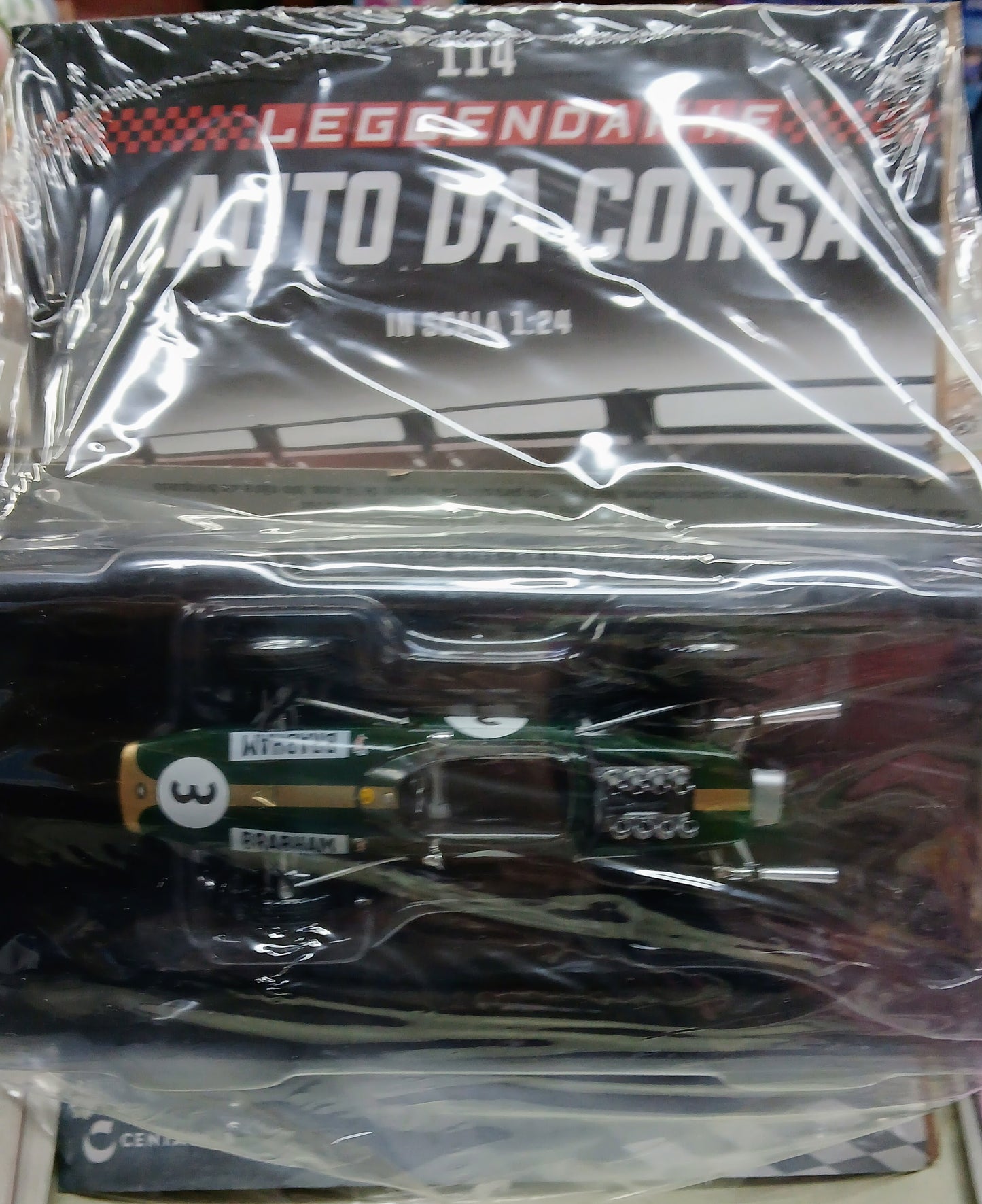 Leggendarie auto da corsa VOL.114 - BRABHAM BT19 - Jack Brabham - 1966- scala 1:24