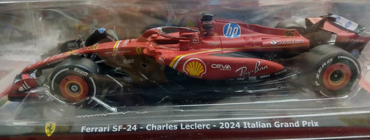 LE GRANDI FERRARI F1 VOL. 80 - SF-24 2024 CHARLES LECLERC - scala 1:24