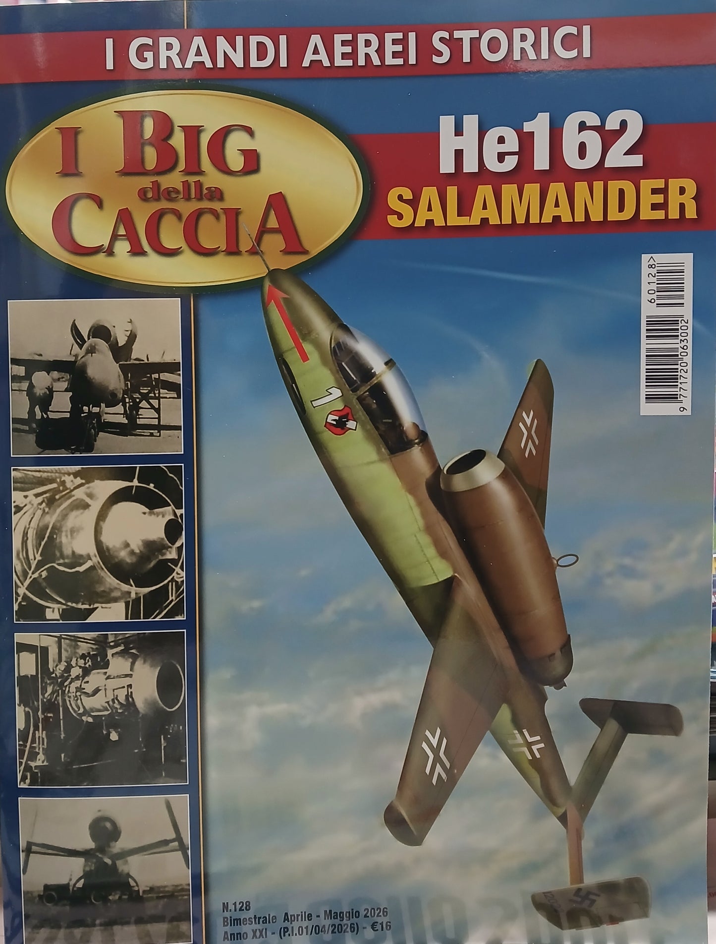 I BIG DELLA CACCIA N.128 - HE162 SALAMANDER - APRILE MAGGIO 2026