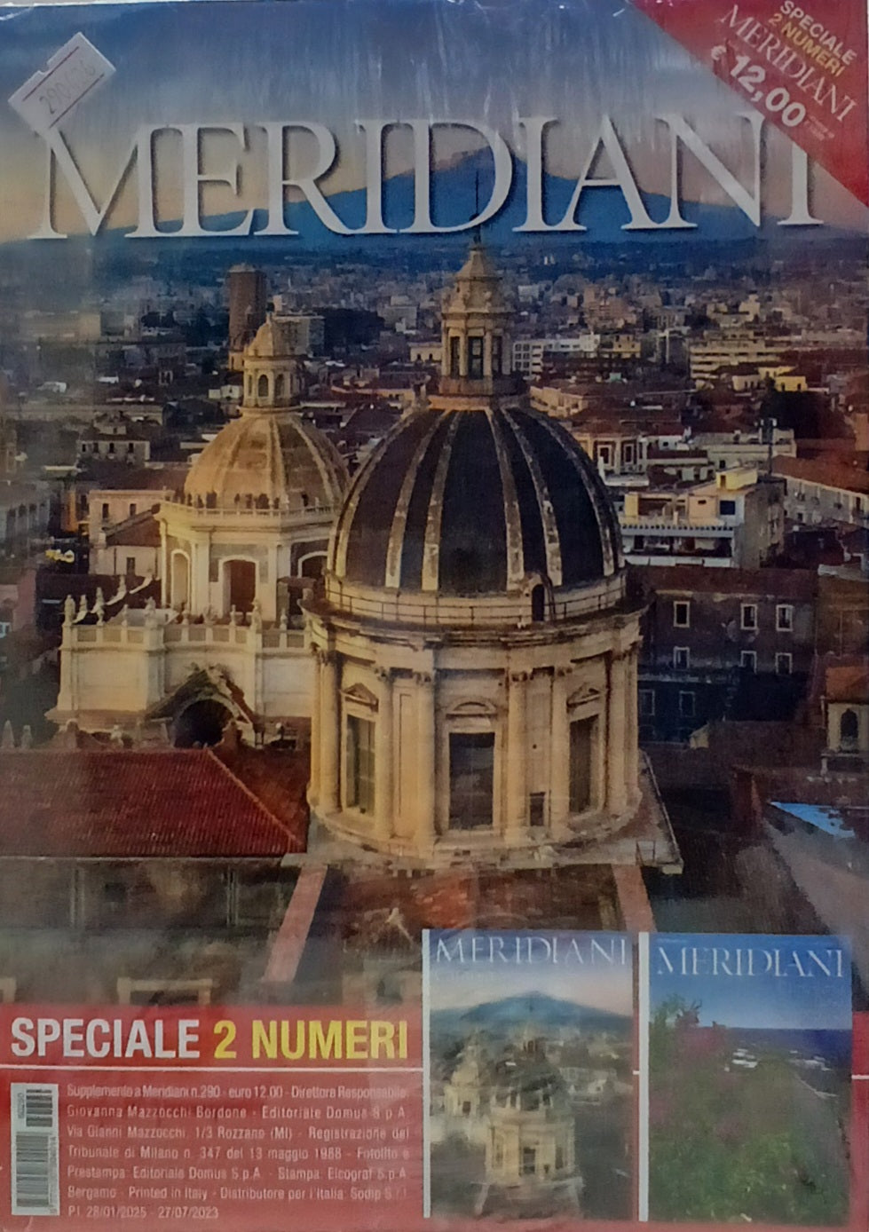 MERIDIANI SPECIALE 2 NUMERI - CATANIA - PANTELLERIA, LINOSA, LAMPEDUSA