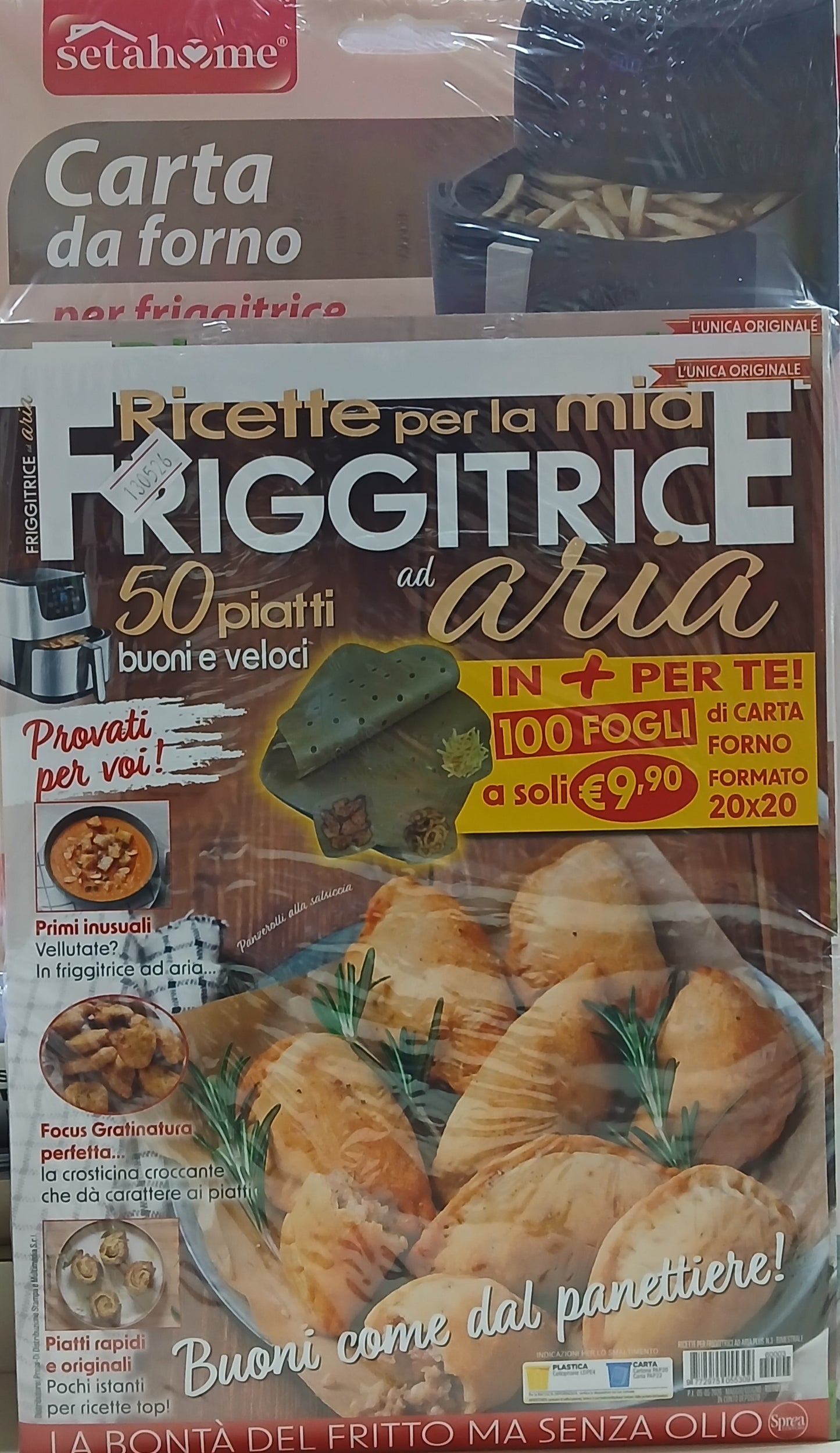 RICETTE PER LA MIA FRIGGITRICE AD ARIA + 100 FOGLI CARTA DA FORNO