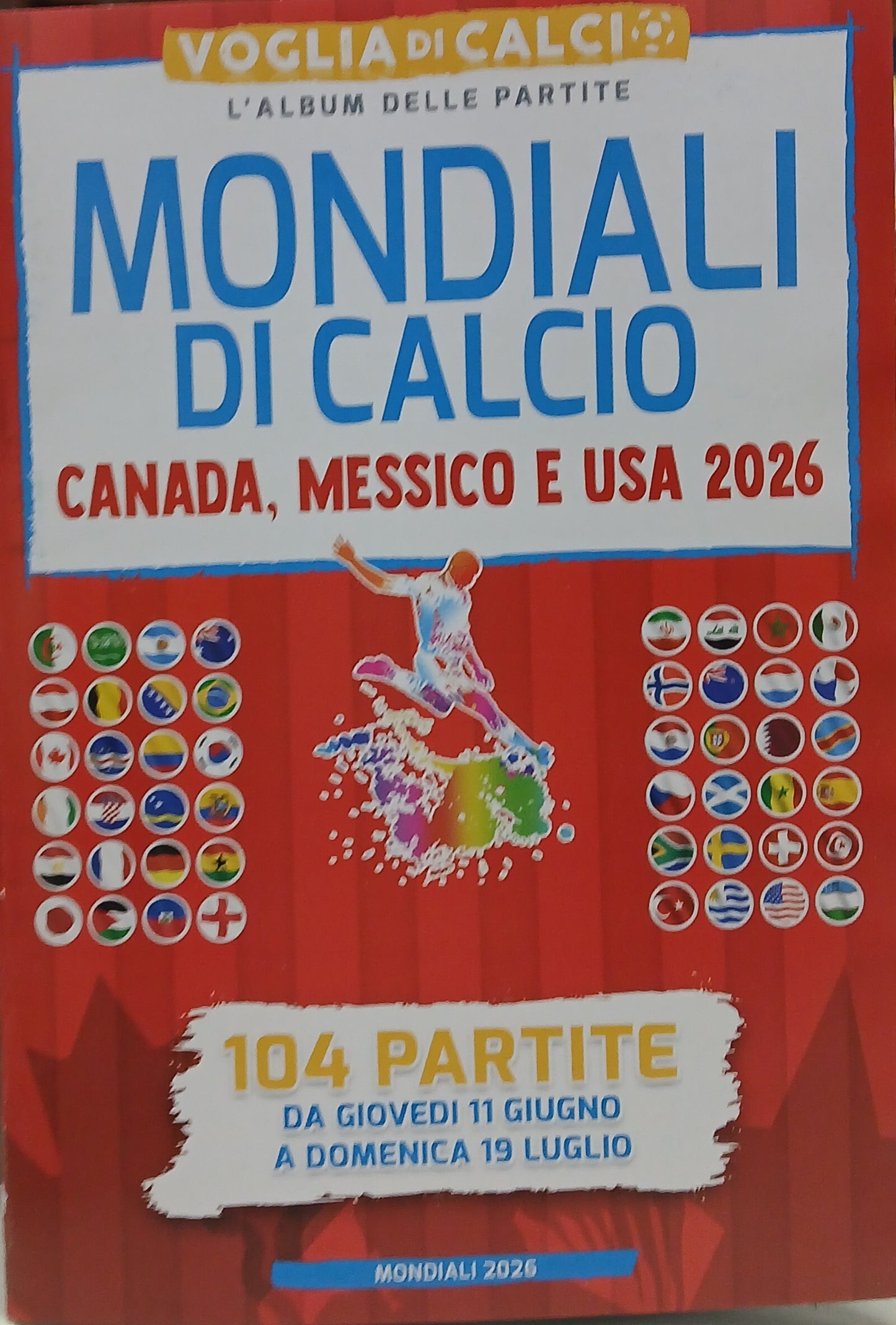 VOGLIA DI CALCIO - MONDIALI DI CALCIO CANADA-MESSICO-USA 2026