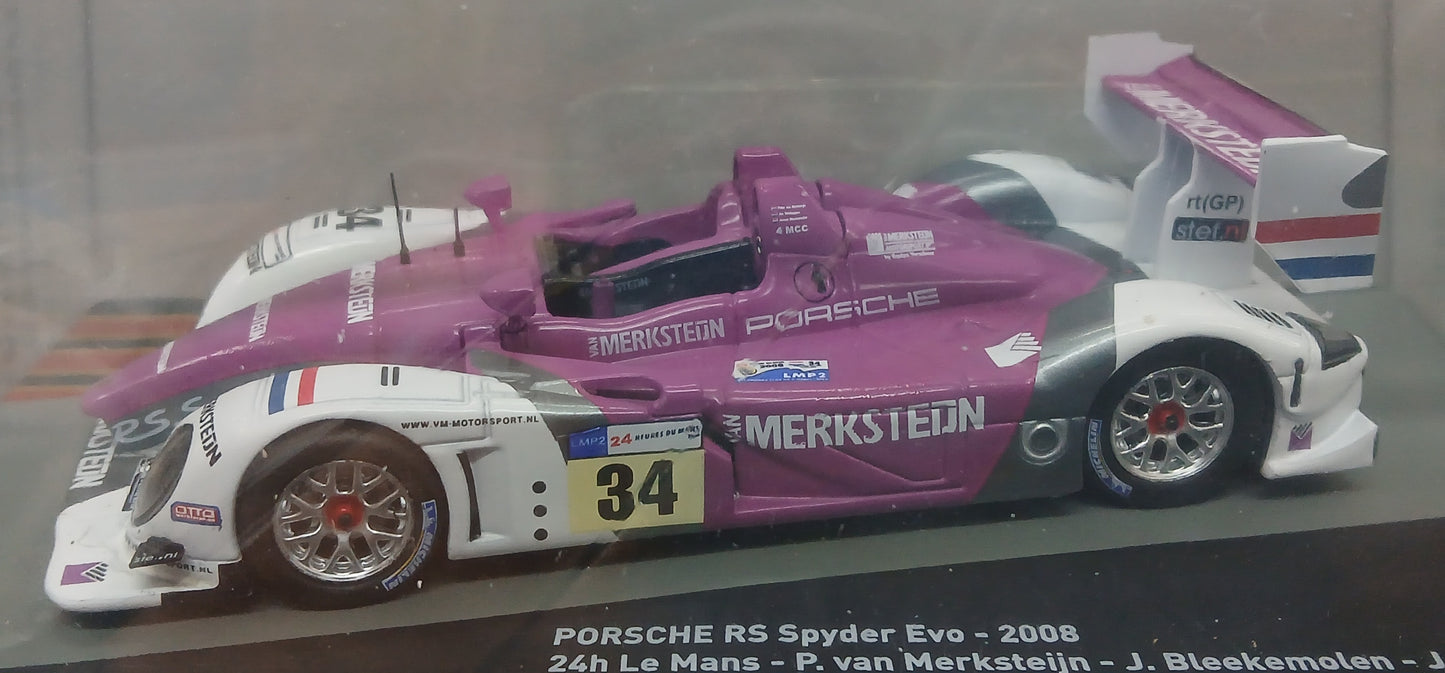 PORSCHE RACING COLLECTION VOL. 87 - PORSCHE RS SPYDER EVO 2008 - scala 1:43