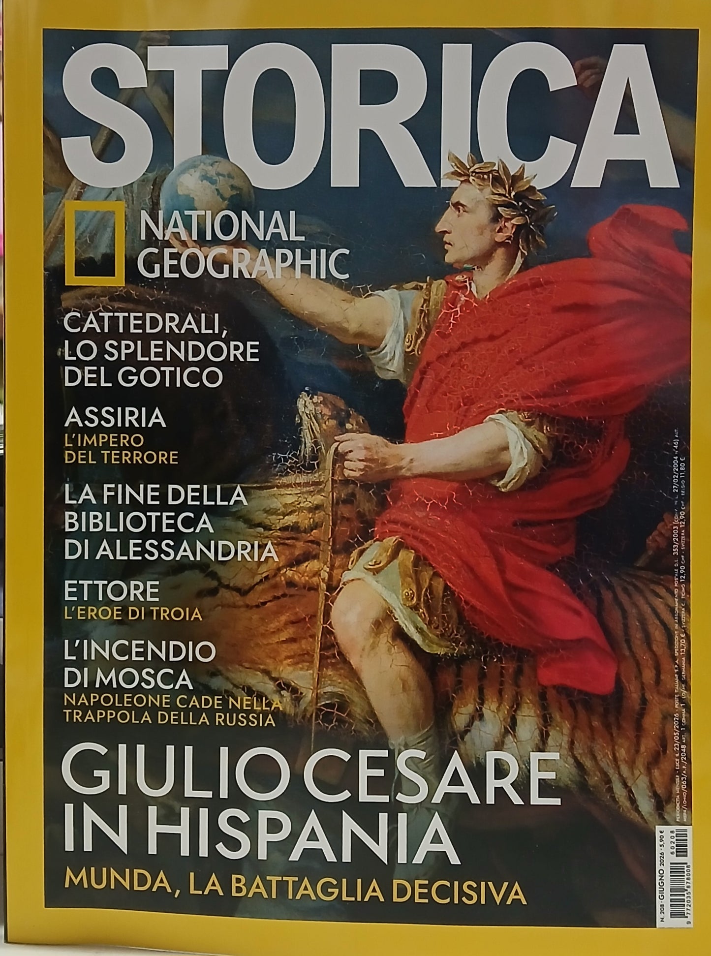 National Geographic: Storica - Giulio Cesare in Hispania - Uscita n.208