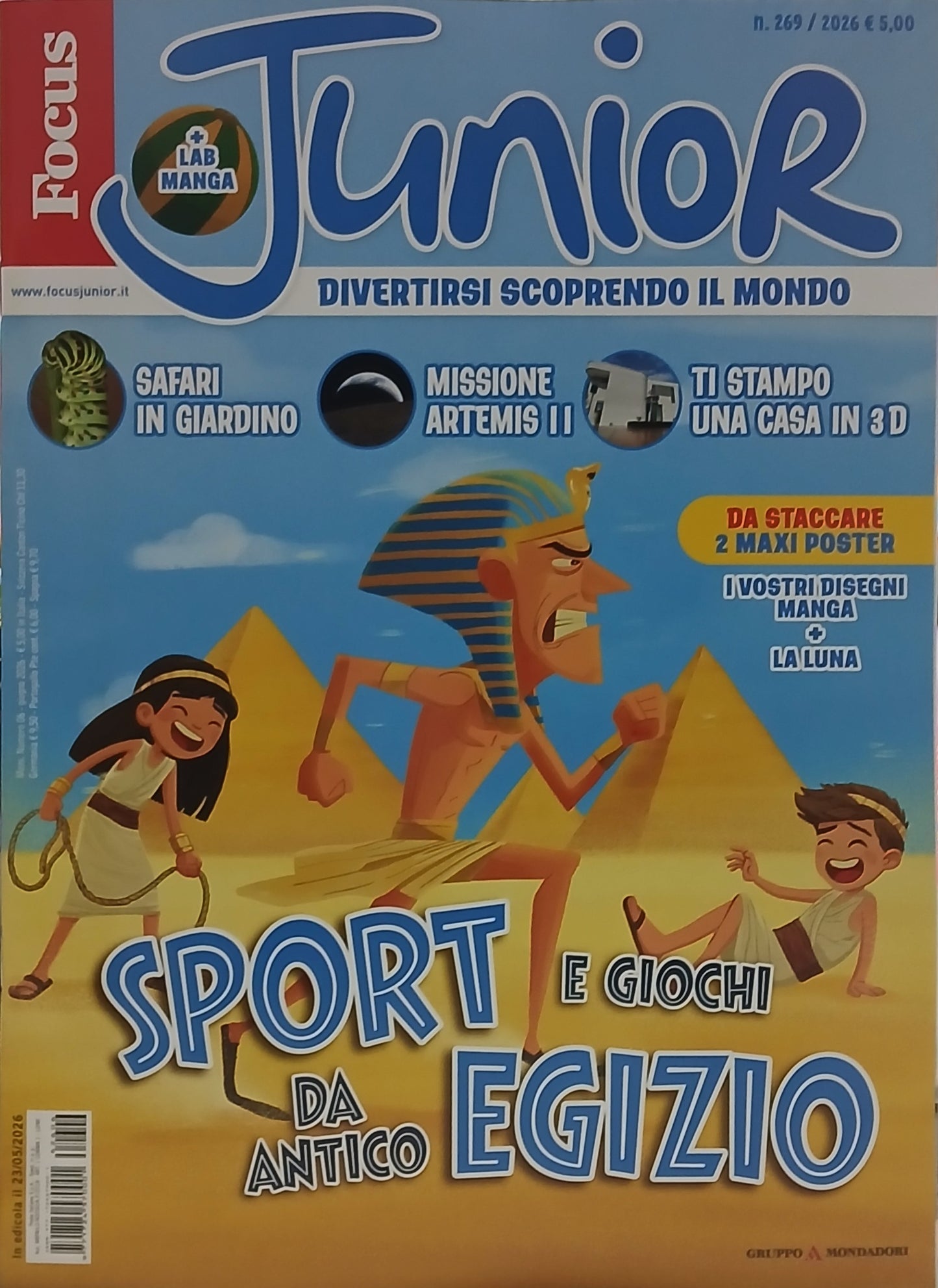 Focus Junior - Sport e Giochi da Antico Egizio - Uscita n.269