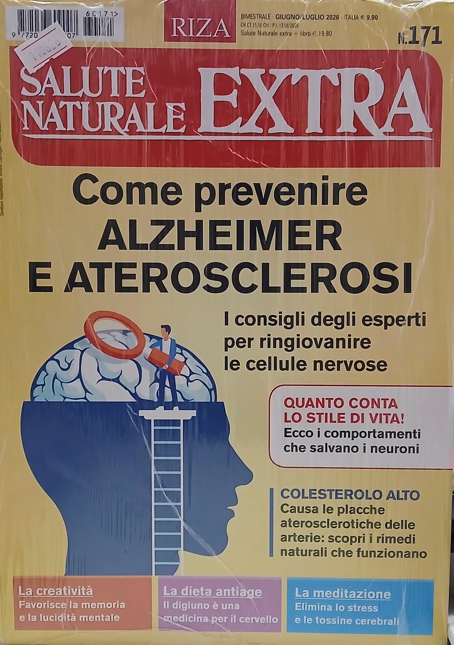 SALUTE NATURALE EXTRA N.171 - ALZHEIMER E ATEROSCLEROSI - GIUGNO/LUGLIO 2026