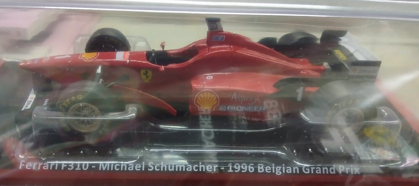 LE GRANDI FERRARI F1 VOL.88 - MICHAEL SCHUMACHER F 310 - 1996 - scala 1:24
