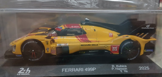 24H LE MANS COLLECTION VOL. 101 - FERRARI 499P - 2025- SCALA 1:43