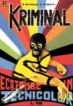KRIMINAL ANASTATICA VOL. 27 - ECATOMBE IN TECNICOLOR