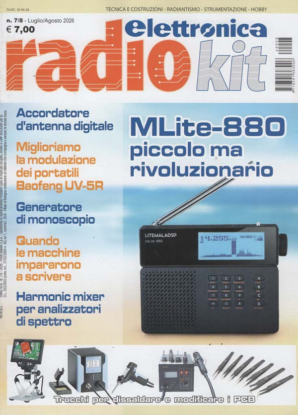 Radio Kit Elettronica - LUGLIO/AGOSTO 2026