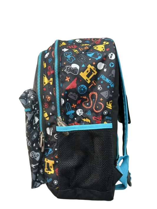 Zaino scuola Doppio Scomparto - Two Players One Console