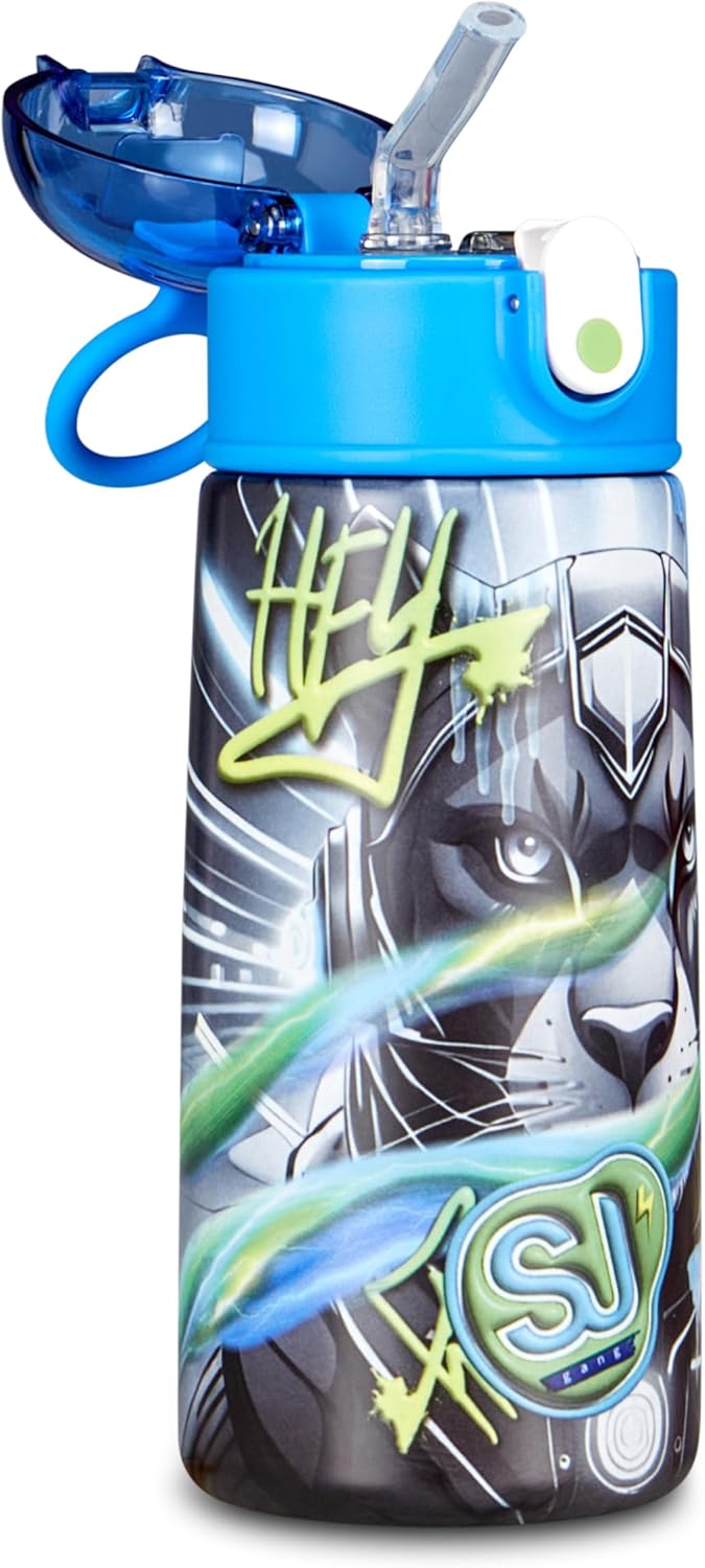 BORRACCIA TERMICA ANIMAL SJ GLACER PANTHER 460ML CALDO 12 ORE FREDDO 24 ORE