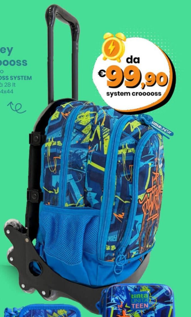 TROLLEY DREAM AGGANCIO CROOOOSS SYSTEM TINTA UNITA TEEN BOY