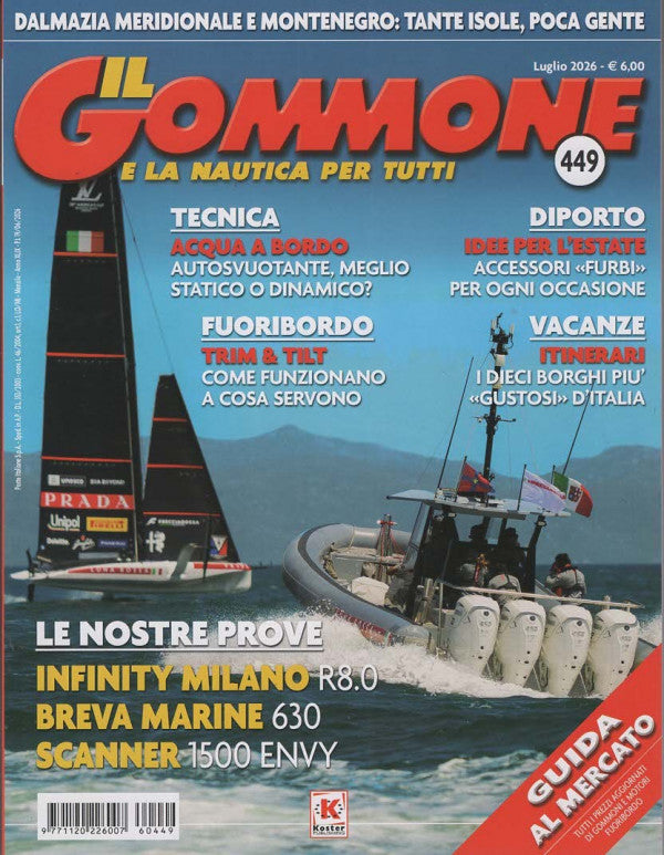 IL GOMMONE E LA NAUTICA PER TUTTI N.449 - LUGLIO 2026
