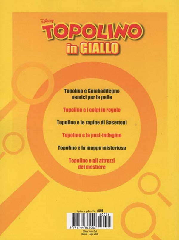 TOPOLINO IN GIALLO N.26 - GIUGNO 2026