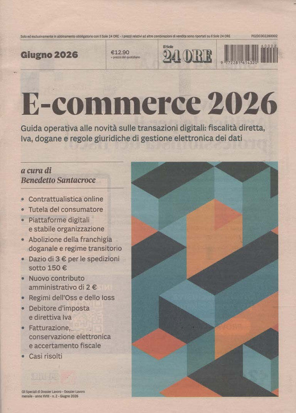 GLI SPECIALI DI DOSSIER LAVORO - E-COMMERCE 2026 - GIUGNO 2026