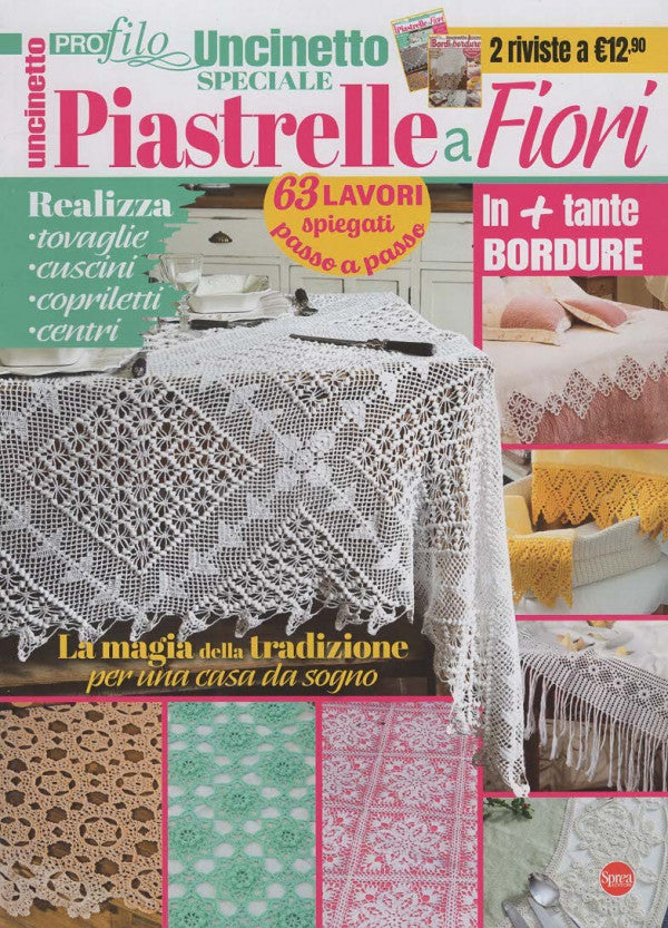 PROFILO UNCINETTO SPECIAL - PIASTRELLE A FIORI - LUGLIO/AGOSTO 2026