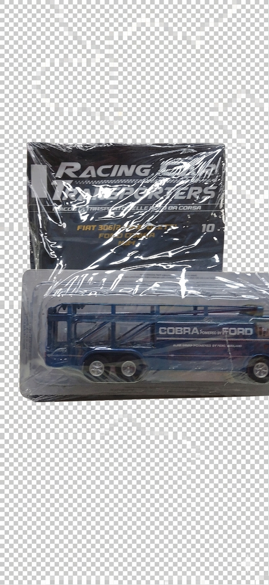 Racing Car Transporters VOL.10 - FIAT 306/2 BARTOLETTI FORD COBRA 1964 - SCALA 1/43