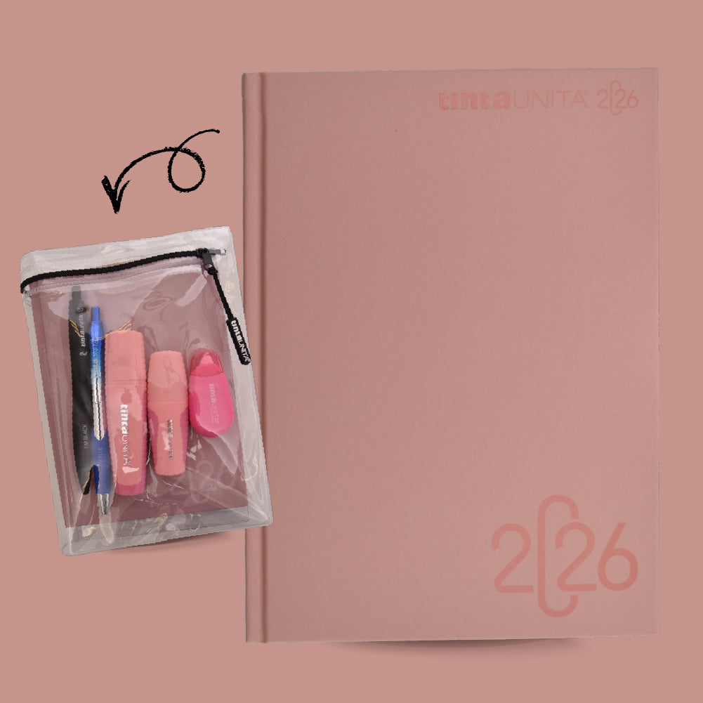 DIARIO TINTA UNITA 2026 + ACCESSORI