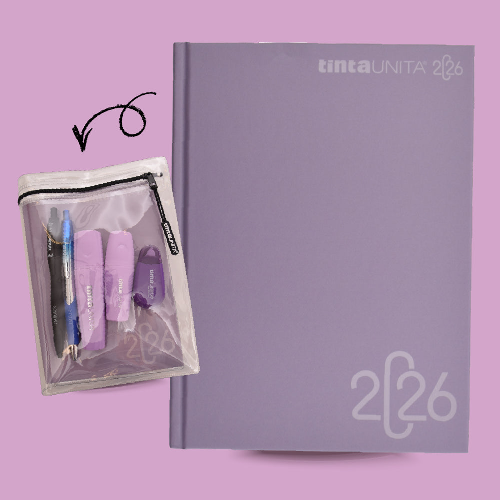 DIARIO TINTA UNITA 2026 + ACCESSORI