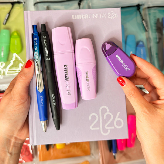 DIARIO TINTA UNITA 2026 + ACCESSORI