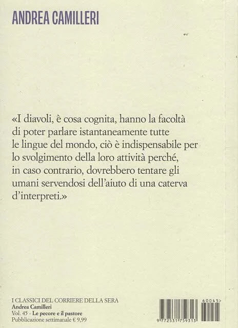 ANDREA CAMILLERI VOL.45 - LE PECORE E IL PASTORE