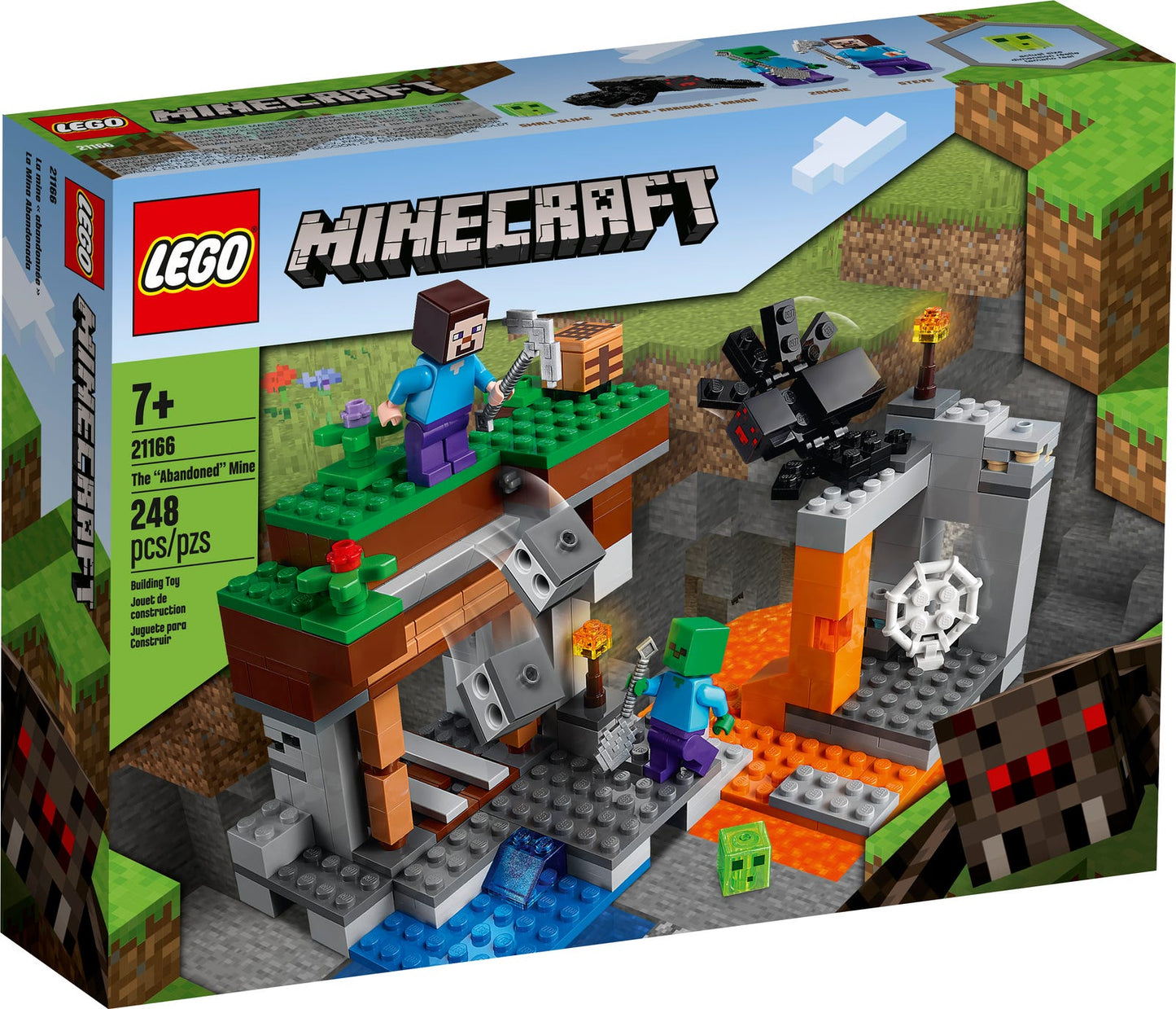 LEGO MINECRAFT 21166 - LA MINIERA ABBANDONATA