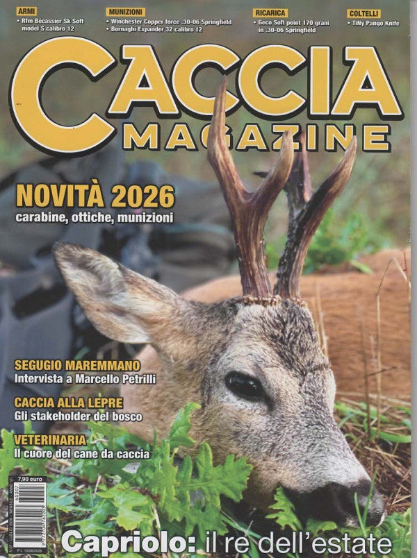CACCIA MAGAZINE - CAPRIOLO IL RE DELL'ESTATE - LUGLIO 2026