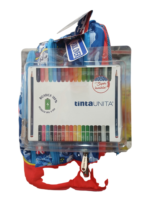 Zaino TINTA UNITA DREAM GAME ZONE + RICARICA ASTUCCIO