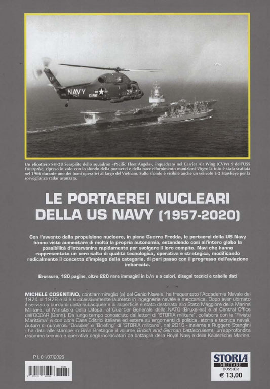 Storia Militare Dossier N.86 - LE PORTAEREI NUCLEARI DELLA US NAVY (1957-2020) - LUGLIO 2026