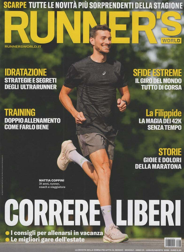 RUNNER'S WORLD - CORRERE LIBERI - LUGLIO 2026