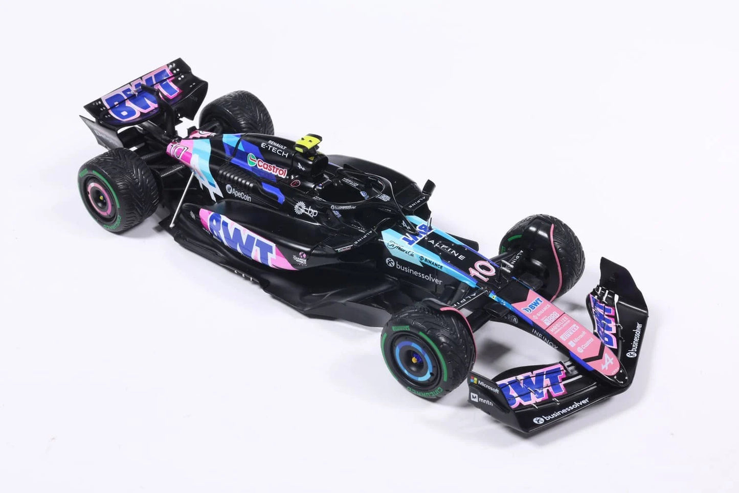 Leggendarie auto da corsa VOL.121 - ALPINE A524 - Pierre Gasly - 2024 - scala 1:24