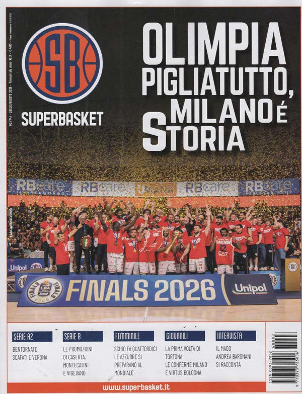 SB SUPERBASKET - OLIMPIA PIGLIATUTTO - LUGLIO 2026