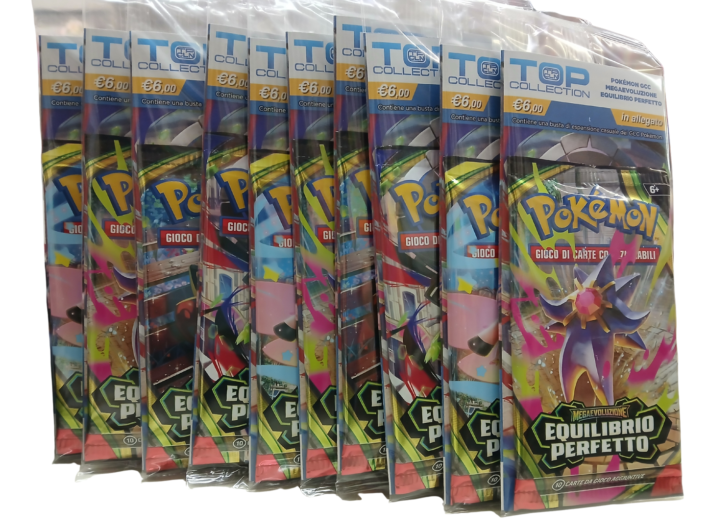 BOX 20 BUSTINE POKEMON MEGAEVOLUZIONE - EQUILIBRIO PERFETTO