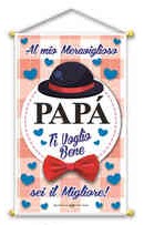 LOCANDINA 50 X 30 - PAPA' TI VOGLIO BENE
