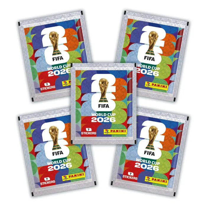 FIFA WORLD CUP 2026™ Official Sticker Collection - Starter Set Pack Panini - ALBUM + 5 BUSTINE