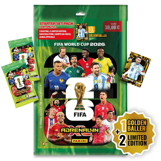 FIFA WORLD CUP 2026™ Adrenalyn XL™ - Starter Set Pack Panini