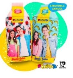 BUSTINA ME CONTRO TE CON CHARM TURCHESE CON BANANE