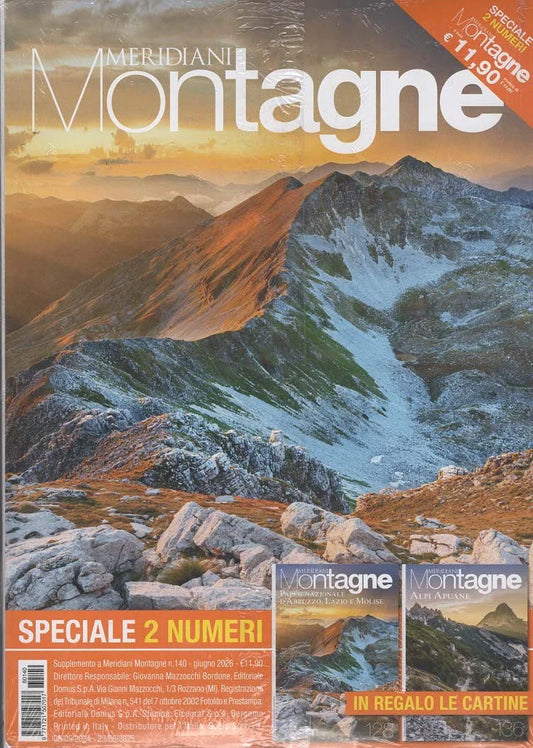 Meridiani Montagne - Parco Nazionale D'Abruzzo, Lazio e Molise + Alpi Apuane