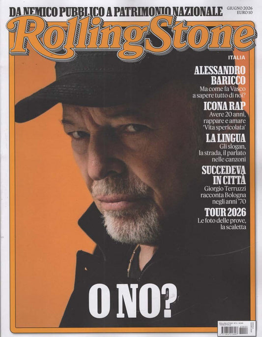 ROLLING STONE ITALIA - VASCO ROSSI - GIUGNO 2026