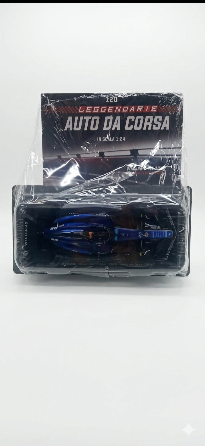 Leggendarie auto da corsa VOL.120 - Williams FW46 - Alexander Albon 2024 - Austrian Gran Prix - scala 1:24
